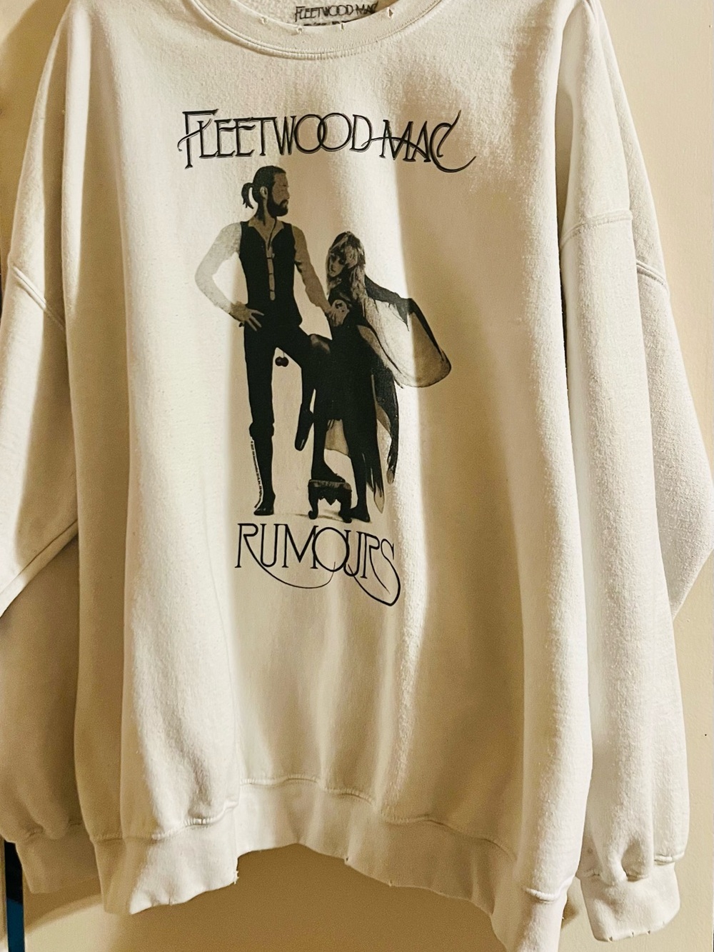Fleetwood Mac Rumours Graphic Crewneck Album Promo Sweatshirt L/XL